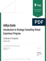 BCG Startegy Consulting - Completion - Certificate