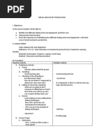 Bread and Pastry Production Lesson Plan | PDF | Baking | Cakes