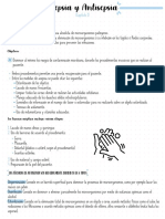 Asepsia y Antisepsia