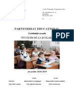 Parteneriat Educaţional: "Învăţăm de La Şcolari"