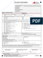 Great Eastern Hospital Claim Form | PDF | Surgery | Medical Diagnosis