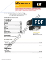 Marine C32B 2200bhp Technical Data Sheet - LEHM20039-00