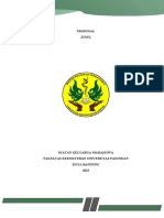 Format Proposal Departemen