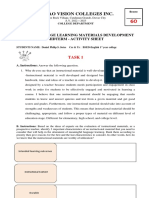 Daniel Philip Sotes - Language Learning Development Materials Midterm Activities