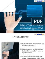 Safety Tips To Follow While Using An ATM