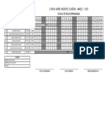 Clínica Padre Inocente/ Eugênio - Março / 2023: Escala Técnicos Enfermagem