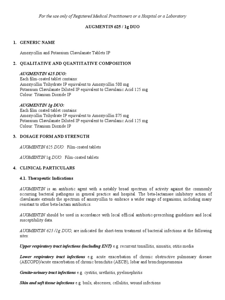 Augmentin duo tablets pdf beta lactamase gram negative bacteria