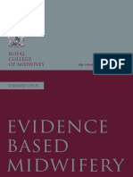 Evidence Based Midwifery: Royal College of Midwives