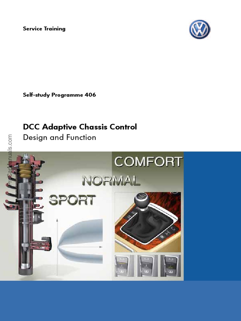 SSP 406 DCC Adaptive Chassis Control Design and Function PDF Land