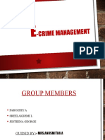 Crime Management