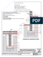 Pormenor de Fundações Externo