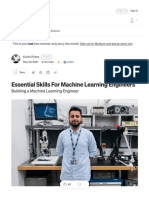 Essential Skills For Machine Learning Engineers - by Kurtis Pykes - Towards Data Science