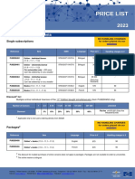 European Pharmacopoeia: Single Subscriptions