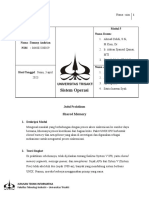 Sistem Operasi: Modul 5 Nama Dosen