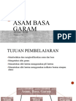 Asam Basa Garam: Ipa Fisika - Vii SMP Veronica, S.Si