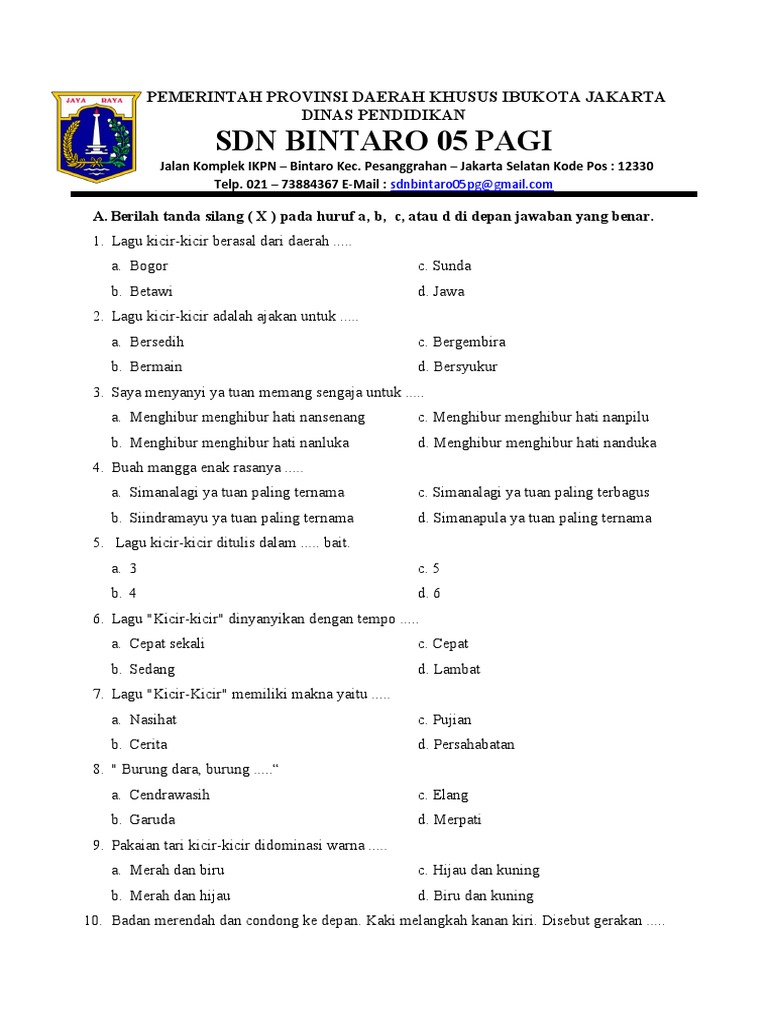 Menyongsong Ulangan PLBJ Kelas 3: Panduan Komprehensif dan Kumpulan Soal Latihan