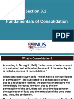 Section 3.1 Fundamentals of Consolidation