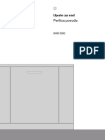 Perilica Posuđa: Upute Za Rad