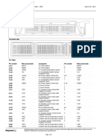 ECU Pin and Connector: E1 - Engine Control Unit