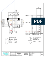 Residential Floor Plan and Section