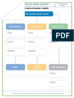 Ficha de Trabajo de Sesión: Realiza El Siguiente Organizador Visual en Tu Cuaderno y Completa