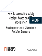 How To Assess Fire Safety Designs Based On CFD Modelling?