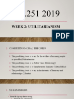 U.P Philosophy - Utilitarianism
