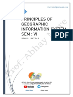 Principal of Geography Information - Unit1-Unit5