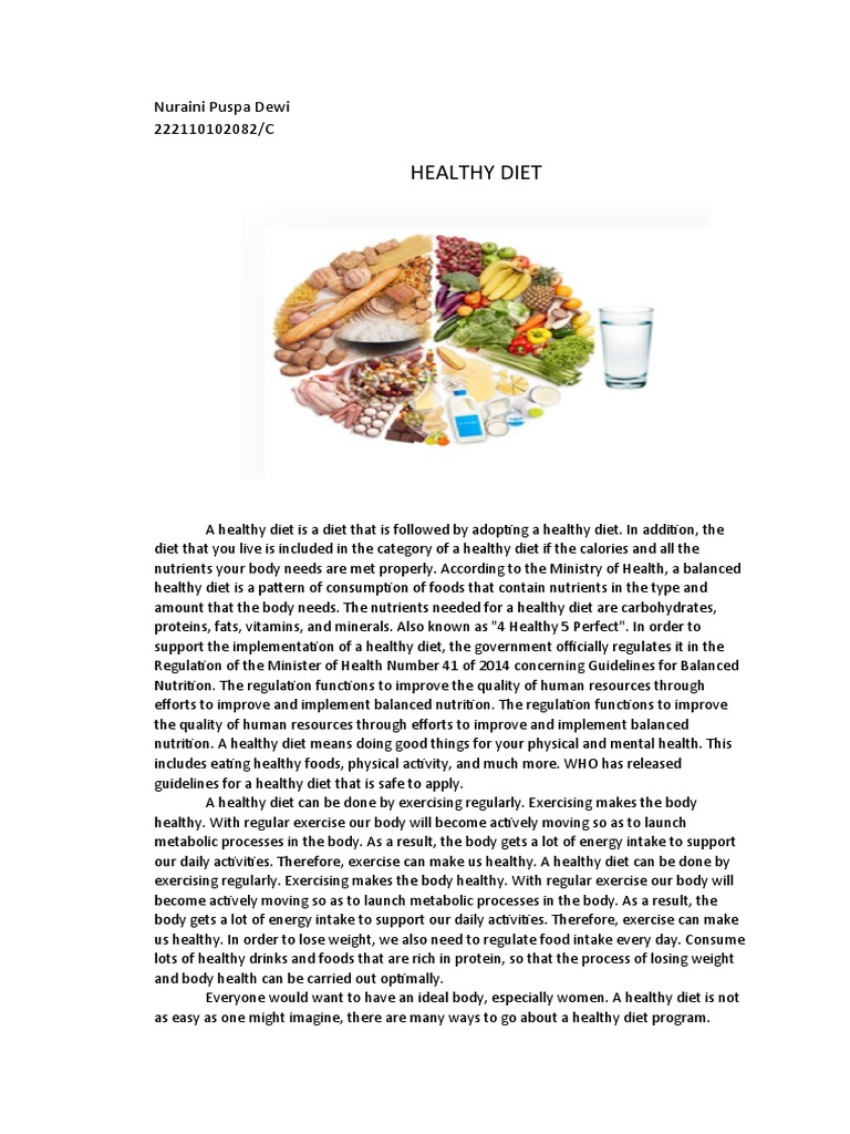 Bing Diet sehat simpleks kompleks | PDF | Diet (Nutrition) | Diet