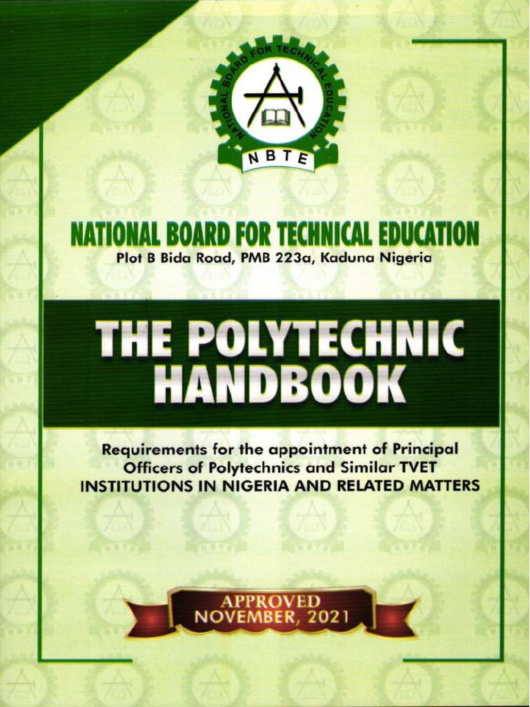 The Polytechnic Handbook | PDF