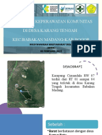 Pengkajian Keperawatan Komunitas Di Desa Karang Tengah Kec - Babakan Madang-Kab Bogor