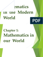 Chapter 1 Mathematics in Our World