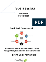 WebGIS Sesi #3 Framework