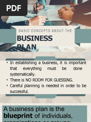 BASIC CONCEPTS ABOUT THE BUSINESS PLAN