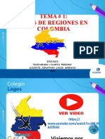 Tema # 1 Tipos de Regiones en Colombia