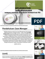 Implementasi: Case Manager