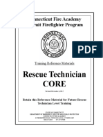 Rescue Technician Core: Connecticut Fire Academy Recruit Firefighter Program