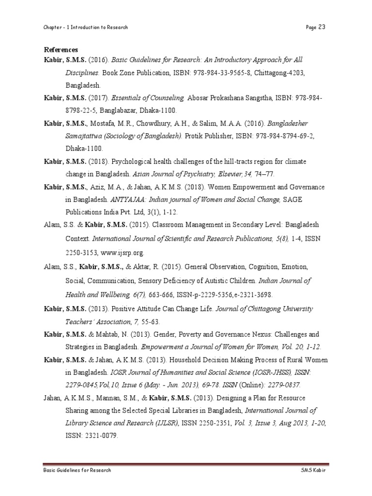 Research Guidelines Overview | PDF