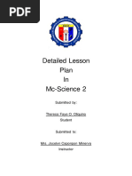 MC Science2 Detailed Lesson Plan Oliquino