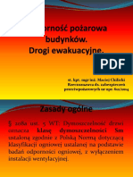 St. Kpt. MGR Inż. Maciej Chilicki Rzeczoznawca Ds. Zabezpieczeń Przeciwpożarowych NR Upr. 612 - 2014