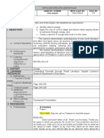 I. Objectives: Grade Level Quarter / Domain Week & Day No. Page No