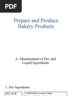 Prepare and Produce Bakery Products