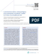 Características Clínicas e Histopatológicas de Las Adenopatías en Pediatría