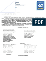 Disciplinas/Número de Questões Disciplinas/Número de Questões