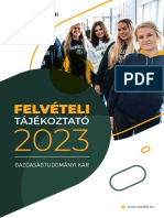 Felvételi: Tájékoztató