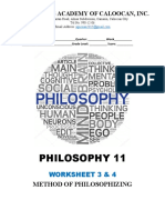 Philosophy WS2