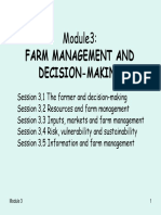 Farm Management and Decision-Making