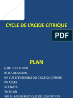 cycle de lacide citrique(1ere a)