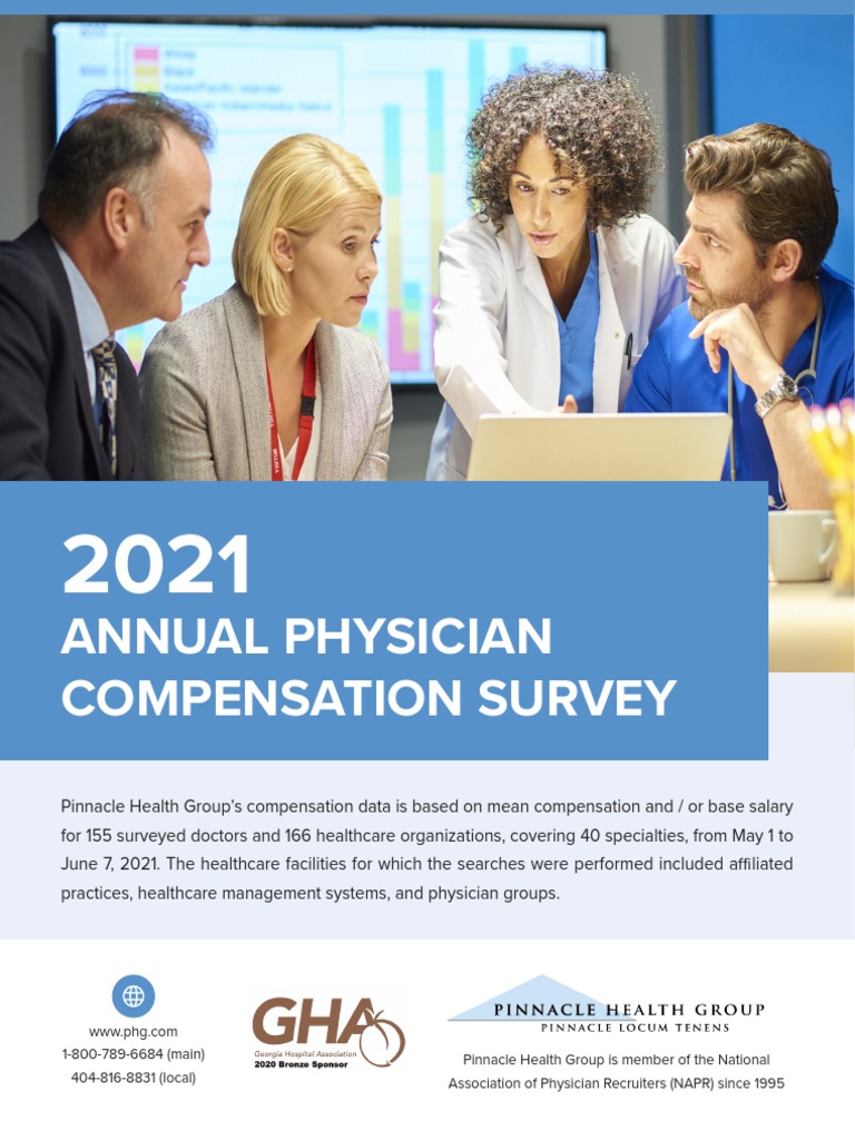 2021 Physician Compensation Report - Updated 0821 | PDF | Pathology ...