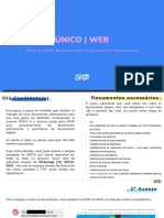 Único - Web: Passo-A-Passo de Como Inserir Os Documentos Admissionais